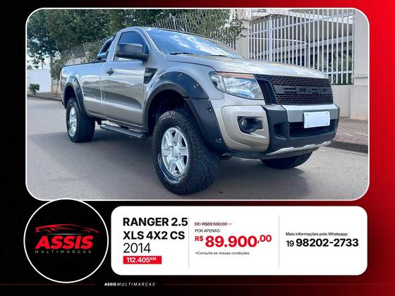 FORD RANGER 2.5 XLS 4X2 CS 16V FLEX 2P MANUAL FORD RANGER 2.5 XLS 4X2 CS 16V FLEX 2P MANUAL